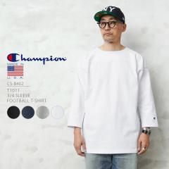 Champion �`�����s�I�� C5-B402 T1011 3/4�X���[�u �t�b�g�{�[�� T�V���c MADE IN USA�yCx�z�yT�z�b�J�b�g�\�[ USA�� �č��� US�R�b�g�� 