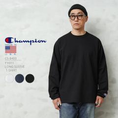 Champion �`�����s�I�� C5-B403 T1011 �����O�X���[�u T�V���c MADE IN USA�yCx�z�yT�z