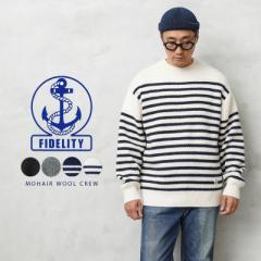 FIDELITY tBfeB ND-23775011 MOHAIR WOOL CREW wA E[ N[yCxzyTzbY gbvX Z[^[ {[_[ 傫TC