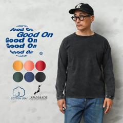 Good On �O�b�h�I�� GOLS-802VD �����O�X���[�u �N���[ �s�V���c VINTAGE DYE ���{���ySx�z�yT�z