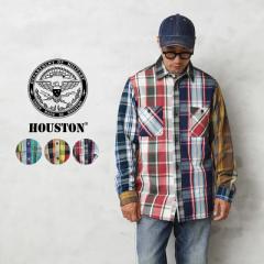 HOUSTON q[Xg 41058 CRAZY CHECK VIYELLA SHIRT NCW[`FbNrGVcyTzbY JWAVc lVc N