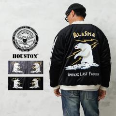 HOUSTON �q���[�X�g�� 51616 VELVETEEN SOUVENIR JACKET�iALASKA�j�ʒ� �X�[�x�j�A�W���P�b�g�yT�z