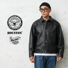 HOUSTON �q���[�X�g�� 8256 COW LEATHER WW II TRUCKER JACKET �J�E���U�[ WW II �g���b�J�[�W���P�b�g�yR�z