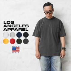 LOS ANGELES APPAREL T[XAp 1809GD 6.5oz K[g_C V[gX[u |PbgTVc MADE IN USAyTzbYt