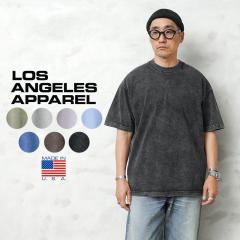 LOS ANGELES APPAREL T[XAp L-1801MW 6.5oz K[g_C V[gX[u N[lbNTVc ~lEHbV M