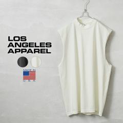 LOS ANGELES APPAREL T[XAp 1865GD 6.5oz K[g_C X[uX TVc MADE IN USAyTzbY gbvX C