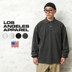 LOS ANGELES APPAREL T[XAp L-18417GD K[g_C OX[u |Vc MADE IN USAyTzbY gbvX J