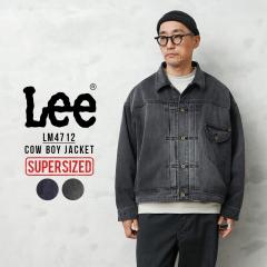 Lee ���[ LM4712 SUPERSIZED COW BOY JACKET �X�[�p�[�T�C�Y�h �J�E�{�[�C �W���P�b�g�yT�z�yCx�z�b�f�j�� G�W���� �����Y �A���J�W �r�b