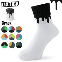 LIXTICK ���b�N�X�e�B�b�N DRIP SOCKS 3PACK �h���b�v �\�b�N�X�yCx�z�yT�z