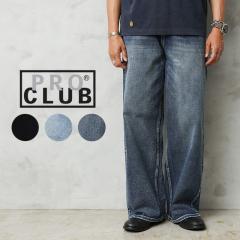PROCLUB �v���N���u 32PC0602 HEAVYWEIGHT BAGGY FIT DENIM PANTS �w�r�[�E�G�C�g �o�M�[ �t�B�b�g �f�j�� �p���c�ySx�z�yT�z