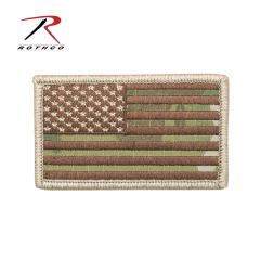ROTHCO ���X�R 17771 U.S.FLAG PATCH MULTICAM�i���b�y���j�yT�z