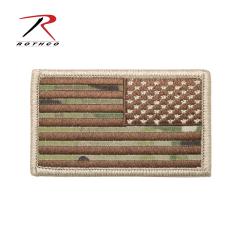 ROTHCO ���X�R 17772 U.S.FLAG PATCH MULTICAM REVERSE�i���b�y���j�yT�z