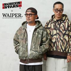 SCREEN STARS�~WAIPER 2623-451WP �W�b�v�A�b�v �t�[�f�B HUNTING CAMO�yCx�z�yT�z