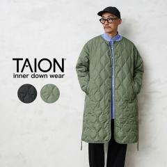 TAION �^�C�I�� TAION-104BML-1 LONG MILITARY LINE �N���[�l�b�N�{�^�� �_�E���R�[�g�yB5�z�ySx�z�yT�z�b�~���^���[ �C���i�[�_�E�� �L
