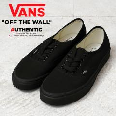 VANS ���@���Y VN000EE3BKA AUTHENTIC �X�j�[�J�[ ALL BLACK USA���yCx�z�yT�z�b�����Y �V���[�Y �C ���[�e�N �X�P�[�^�[ �g���[�j���O
