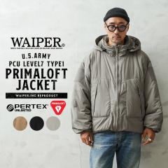 WAIPER.inc �ČR PCU LEVEL7 TYPE1 PRIMALOFT �W���P�b�g PERTEX UNLIMITED�yWP1021�z�yT�z�yCx�z�b�����Y �A�E�^�[ �傫���T�C�Y ���� 