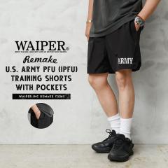 WAIPER.inc ���� �ČR �����C�N �T�C�h�|�P�b�g�t�� U.S.ARMY PFU�iIPFU�j TRAINING �V���[�c / �g���[�j���O�V���[�c�yI�z�yCx�z�b�~��