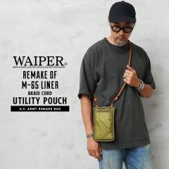 WAIPER.inc ���� �ČR M-65 �t�B�[���h�W���P�b�g�p���C�i�[ �����C�N ���[�e�B���e�B�[�|�[�` BRAID CORD ���{���yT�z�yCx�z�b�����Y�t