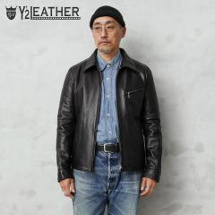 Y�f2 LEATHER ���C�c�[���U�[ SR-42 STEER OIL SINGLE BREASTED �V���O�� ���C�_�[�X �W���P�b�g / ���U�[�W���P�b�g MADE IN JAPAN�yCx