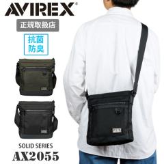 �V�����_�[�o�b�O AVIREX �΂߂����o�b�O �c�^ A5 ������ �����Y ���f�B�[�X SOLID �\���b�h �~���^���[ �A���B���b�N�X �R�� ���� �R��