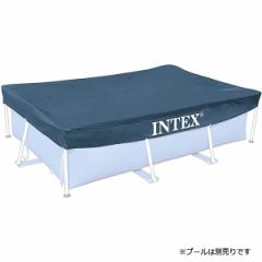 INTEX(CebNX) RECTANGULAR POOL COVER v[Jo[ 300~200~20cm [28038]