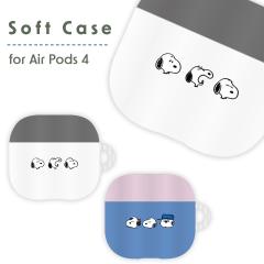 s[ibc AirPods4Ή \tgP[X SNOOPY PEANUTS Xk[s[ 傤 [֑