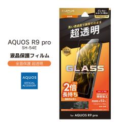 AQUOSR9pro SH-54E KXtB GLASS PREMIUM FILM Sʕی  tیtB [֑
