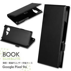 Google Pixel9a ^ yPUU[蒠P[X BOOK SLIMLITE ubN XȎ蒠^P[X [֑