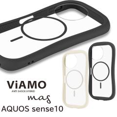 AQUOSsense10 SH-53F  ϏՌnCubhP[X ViAMO mag  ANIXZX Jo[ ~NzCg _[NO[ [֑