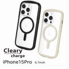 iPhone15Pro 6.1C` [dΉ ϏՌnCubhP[X Cleary charge Jo[ ubN X^[Cg [֑