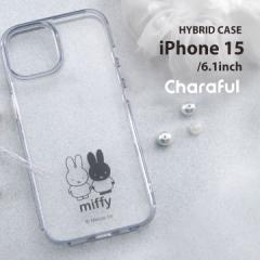 iPhone15 6.1C` ~btB[ nCubhP[X Charaful miffy  [֑