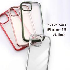 iPhone15 iPhone14 iPhone13 6.1C` ϏՌ TPU\tgP[X METAMORU plus I[u sN bh Vo[ [֑