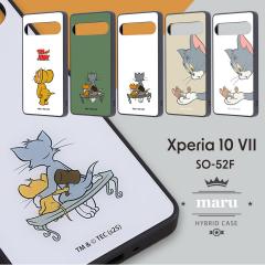 Xperia10VII SO-52F gƃWF[ maru Ռz op[ nCubhP[X GNXyA gWF TOMandJERRY [֑