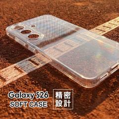 GalaxyS26 �P�[�X �N���A �J��������܂ł�������ی� �M�����N�V�[S26 �\�t�g�P�[�X SC-51G SCG36 �X�}�z�P�[�X ���� �J�o�[ �Ռ��z�� 