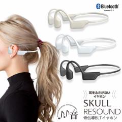 SKULL RESOUND `BluetoothCz ̂ `BLTCz ǂȂ h ho IP68 CfBAubN [