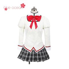 魔法少女まどか☆マギカ 鹿目まどか 見滝原中学校女子制服 風 コスプレ