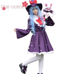 LUGANO　デート.ア.ライブ　四糸乃（よしの）　風 コスプレ衣装 ハロウィン　仮装 デート?ア?ライブ DATE A LIVE 四糸乃 よしの ウィッグ 人形 付き 風