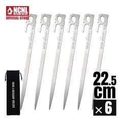 NCNL �e���g�y�O 22.5cm 6�{�Z�b�g �y�� ���^ �s�b�^���d�Ȃ� 420�X�e�����X�| �����x �b���y�O U���^ �K�тɂ��� �݉c���� �\���L�����v