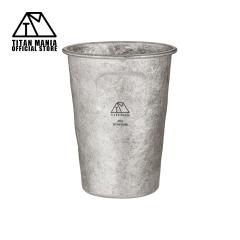 TITAN MANIA �`�^���}�j�A �`�^���J�b�v �`�^���� 380ml �y�� ��� �r�A�O���X �J�b�v �R�b�v �T�r�Ȃ� ����Ȃ� �X�^�b�L���O�� ������