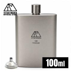 TITAN MANIA �`�^���}�j�A �X�L�b�g�� 100ml U�^ �`�^���� �y�� ��� �g�їp �R���p�N�g �E�C�X�L�[ �{�g�� �q�b�v�t���X�R ���� �\���L