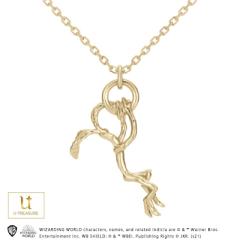 �t�@���^�X�e�B�b�N�E�r�[�X�g �O�b�Y �l�b�N���X Bowtruckle Necklace K18�C�G���[�S�[���h ���j�Z�b�N�X �v���[���g