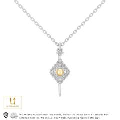 �t�@���^�X�e�B�b�N�E�r�[�X�g �O�b�Y �l�b�N���X Blood Pact Necklace K18�z���C�g�S�[���h�~K18�C�G���[�S�[���h �j�����p ���f�B�[�X 