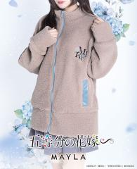 MAYLA �}�C�� �ܓ����̉ԉ� �O�b�Y �� �ܓ����̉ԉ� �A�C�R�j�b�N �t���[�X �W���P�b�g ����O�� ���j�Z�b�N�X �j�����p �t���[�T�C�Y ��