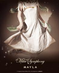 MAYLA �}�C�� �����~�N �� �h���X �����~�N �V���t�H�j�[ �A�C�R�j�b�N �h���X �~�N �V���t�H�j�[ �t���[�T�C�Y ���f�B�[�X ���� ���K�i 