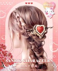 MAYLA �}�C�� �T�����I�L�����N�^�[�Y �O�b�Y �w�A�A�N�Z�T���[ ���񂴂� ������ �A�C�R�j�b�N �w�A�I�u�W�F �}�W�F�X�e �{ �� �n���[�L