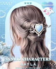 MAYLA �}�C�� �T�����I�L�����N�^�[�Y �O�b�Y �w�A�A�N�Z�T���[ ���񂴂� ������ �A�C�R�j�b�N �w�A�I�u�W�F �}�W�F�X�e �{ �� �V�i����