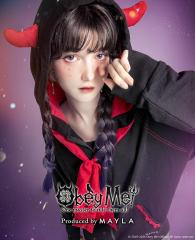 MAYLA �}�C�� Obey Me! ���ׂ��݁[�I �O�b�Y �� �I�x�C�~�[! �A�C�R�j�b�N �t�[�f�B Belphegor �x���t�F�S�[�� ���f�B�[�X ���� ���K�i 