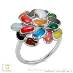 �n���[�E�|�b�^�[ �O�b�Y �����O �w�� �n���[�E�|�b�^�[ �S���r�[���Y Bertie Botts Every-Flavor Beans Ring �V���o�[ ���f�B�[�X ���� 