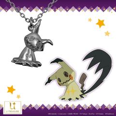 �|�P���� �~�~�b�L�� �l�b�N���X Black ver. �V���o�[�i�u���b�N�R�[�e�B���O�j ���j�Z�b�N�X �j�����p ���f�B�[�X �����Y �A�N�Z�T���[ 