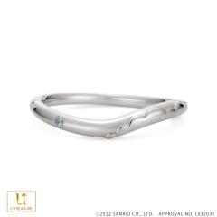 �T�����I�L�����N�^�[�Y �V�i�����[�� �w�� �����O Cinnamoroll �����O �V���o�[ ���f�B�[�X ���� �y�A�A�N�Z�T���[ �y�A�����O �T�����I